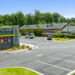 Exterior of the new Clutch Coffee Bar drive-thru location in Indian Trail, North Carolina, developed in partnership with EIG14T.