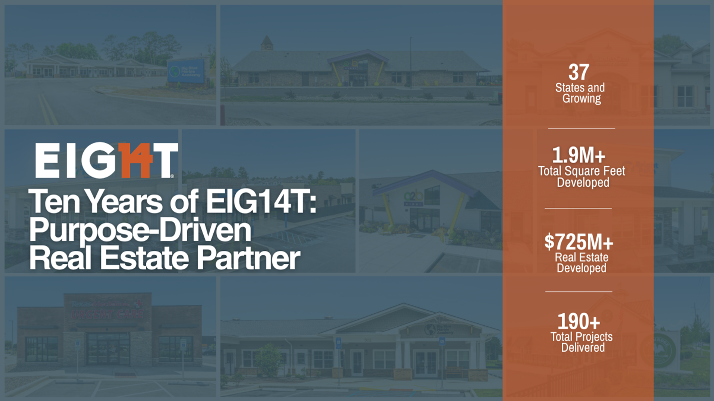 Ten Years of EIG14T: Purpose-Driven Real Estate Partner