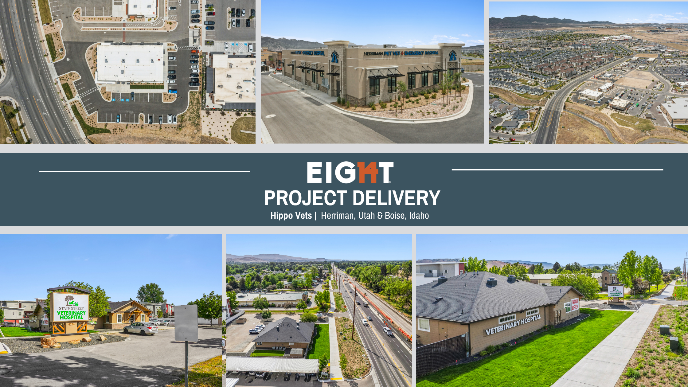 EIG14T Delivers New Hippo Veterinary Group Facilities in Utah and Idaho
