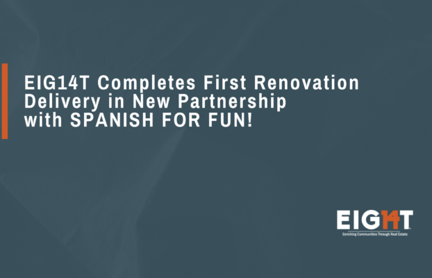EIG14T Completes First Renovation in Partnership with SPANISH FOR FUN!